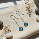 Aros Colgante Mujer Plata 925 Cristal Swarovski Regalo