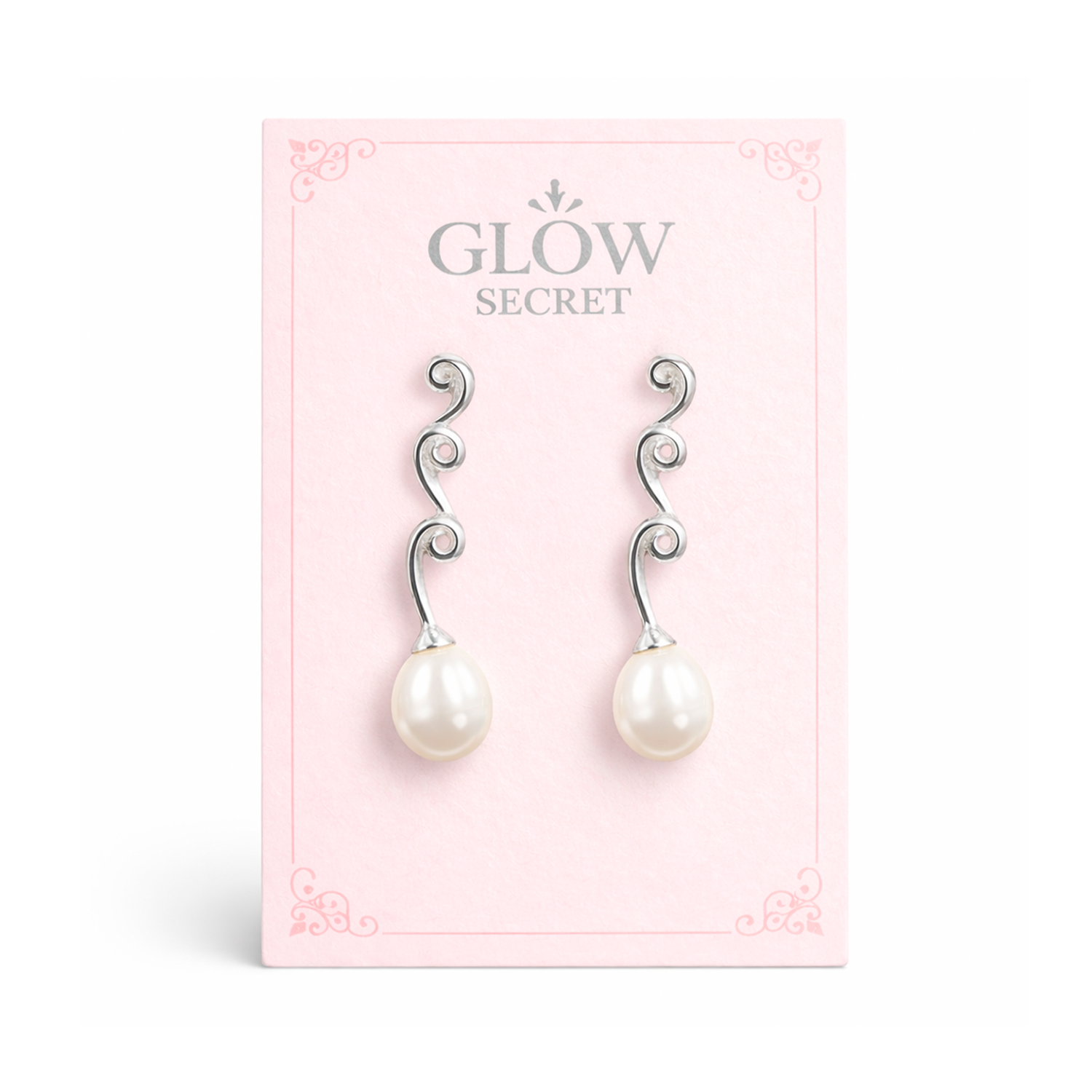 Aros Plata 925 Mujer Diseño Perlas Elegantes