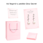 Aros Plata 925 Mujer Diseño Perlas Elegantes