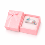 Anillo Ajustable Plata 925 Flecha Doble en Circones Multicolor Elegante Mujer