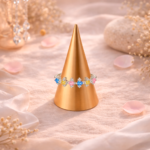 Anillo Plata 925 Diseño Multicolor Circones Elegantes Medida 16