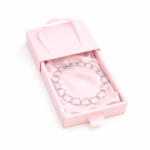 Pulsera de plata 925 para mujer con diseño de corazones en caja de regalo elegante Glow Secret