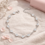 Pulsera Corazones Luz Plata 925 para mujer, estilo regalo elegante en escenario lifestyle