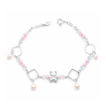 Pulsera Plata 925 Osito Mujer - Regalo Ideal, Día de la Madre