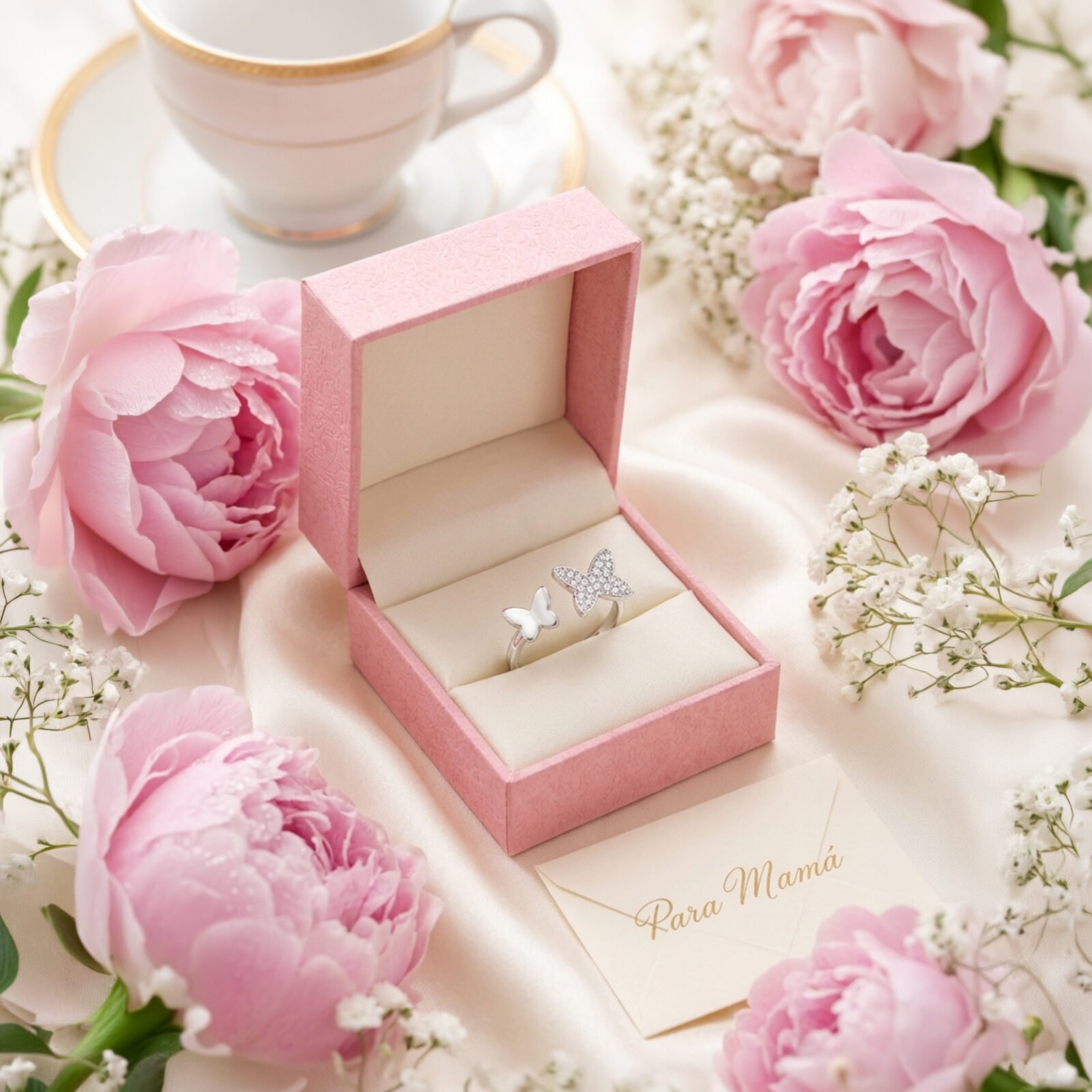 anillo-doble-mariposas-ajustable-regalo-dia-de-la-madre Anillo Doble Mariposas Ajustable en plata 925 como regalo elegante para el Día de la Madre en caja de joyería