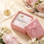 Anillo Girasol en Plata 925 en caja de regalo Día de la Madre presentación elegante