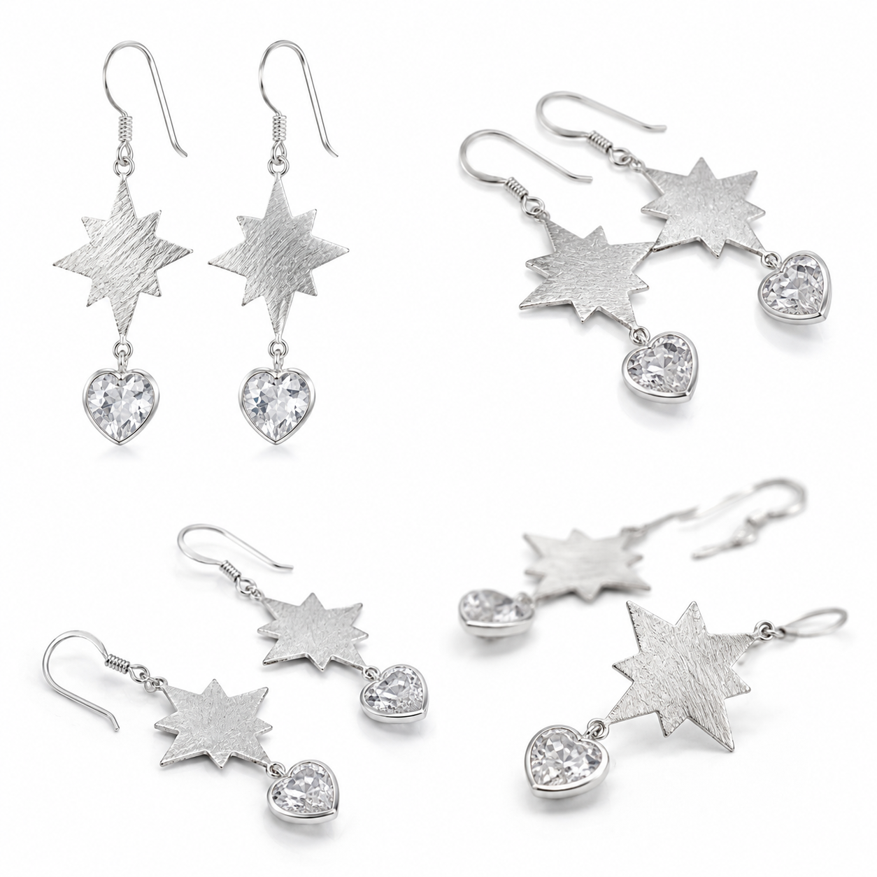 aros-estrella-corazon-plata-925-detalles-glow-secret Aros Estrella Corazón Plata 925 | Cyber Glow