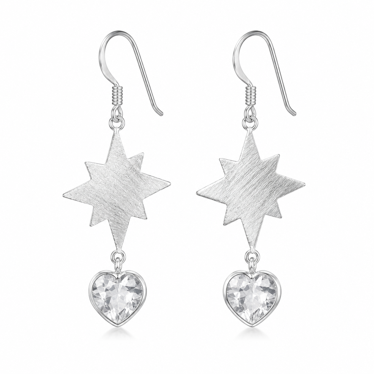 aros-estrella-corazon-plata-925-glow-secret Aros Estrella Corazón Plata 925 | Cyber Glow