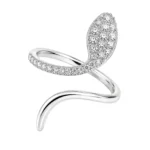 Anillo Serpiente en Plata 925 de Glow Secret colección Iconic.