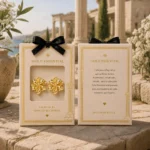 Aros Dorados Flor Mujer | Packaging Gold Essential Aros dorados flor mujer en packaging Gold Essential de Glow Secret.